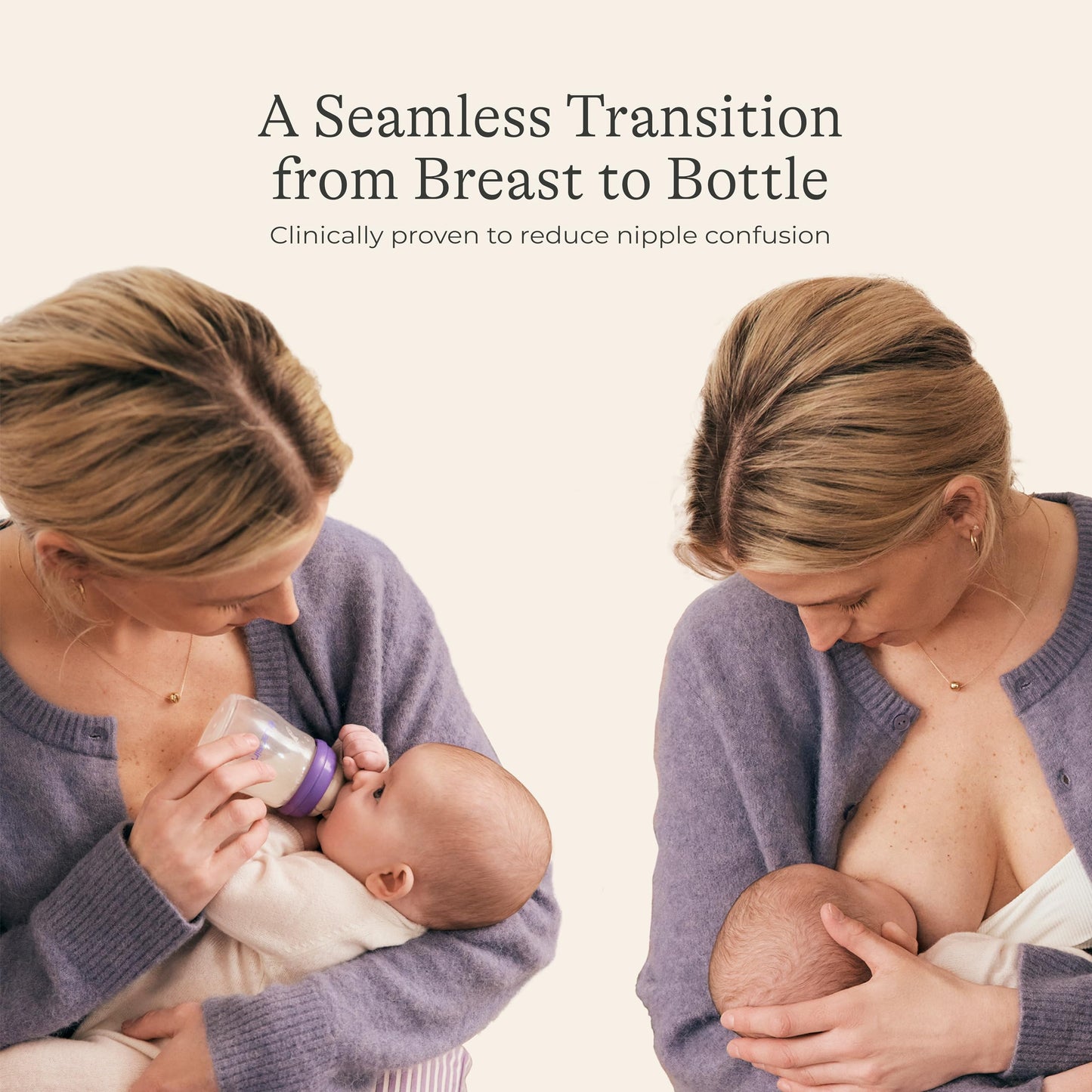 Lansinoh baby bottles for breastfeeding support