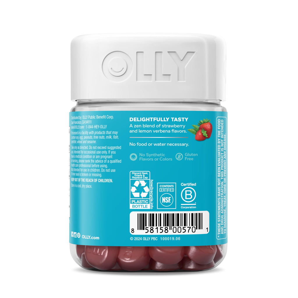 Gluten free dietary attribute certification on supplement bottle