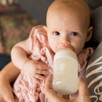 Evenflo BPA-free baby bottles display for newborns
