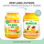 Eversmith Organics mango pineapple sea moss gel nutrition label details