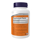 Now Foods L-Tyrosine 120 capsules label supplement facts panel
