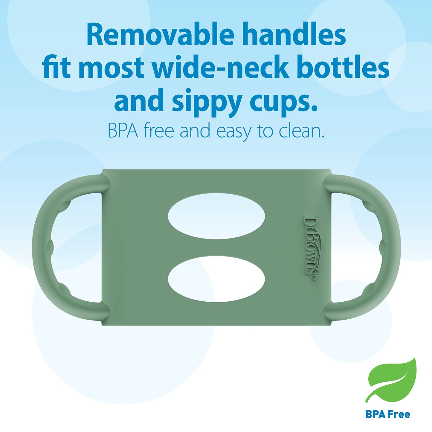 Close up of soft silicone sippy spout for toddlers