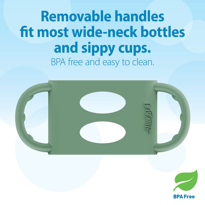 Close up of soft silicone sippy spout for toddlers