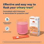Uqora Flush pink lemonade flavor 10 packets packaging