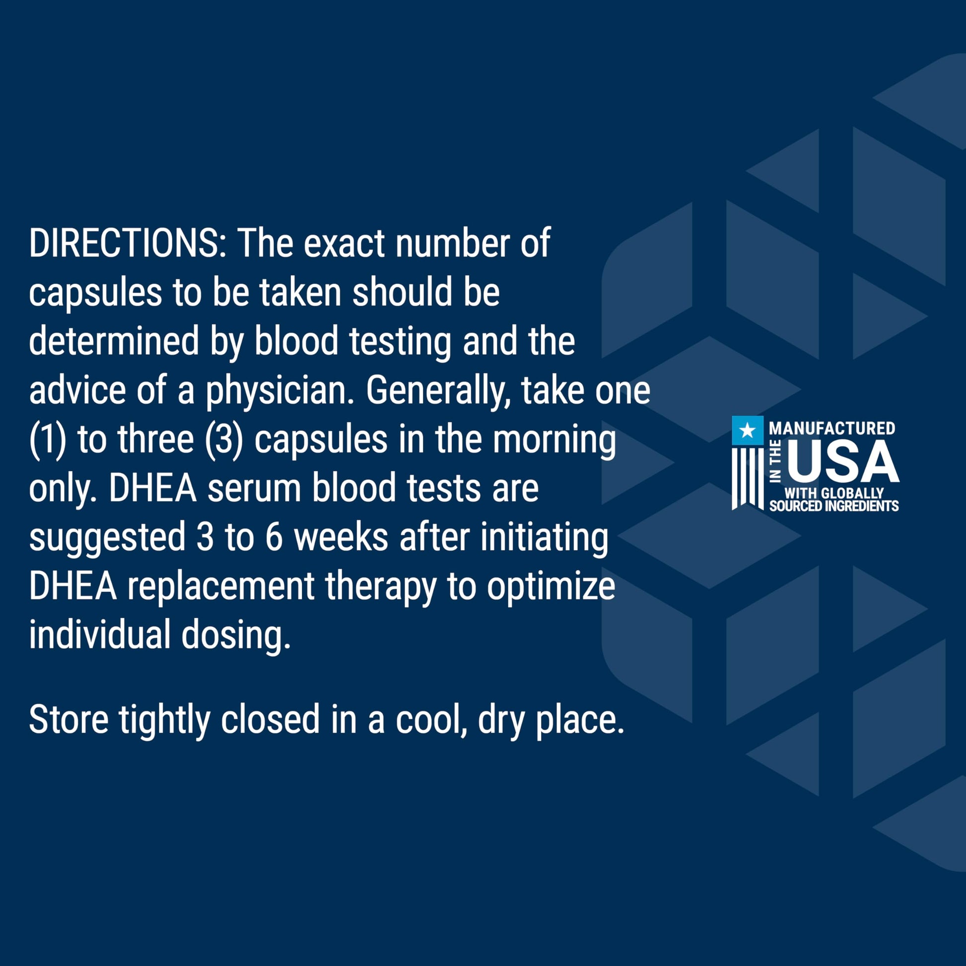 Life Extension DHEA supplement bottle top cap view