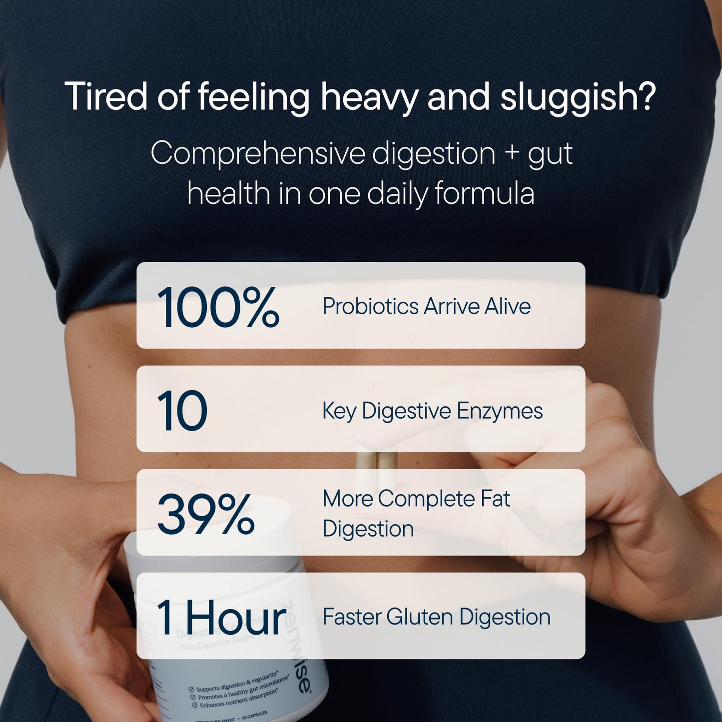 Zenwise Health Digestive Enzymes ingredients list