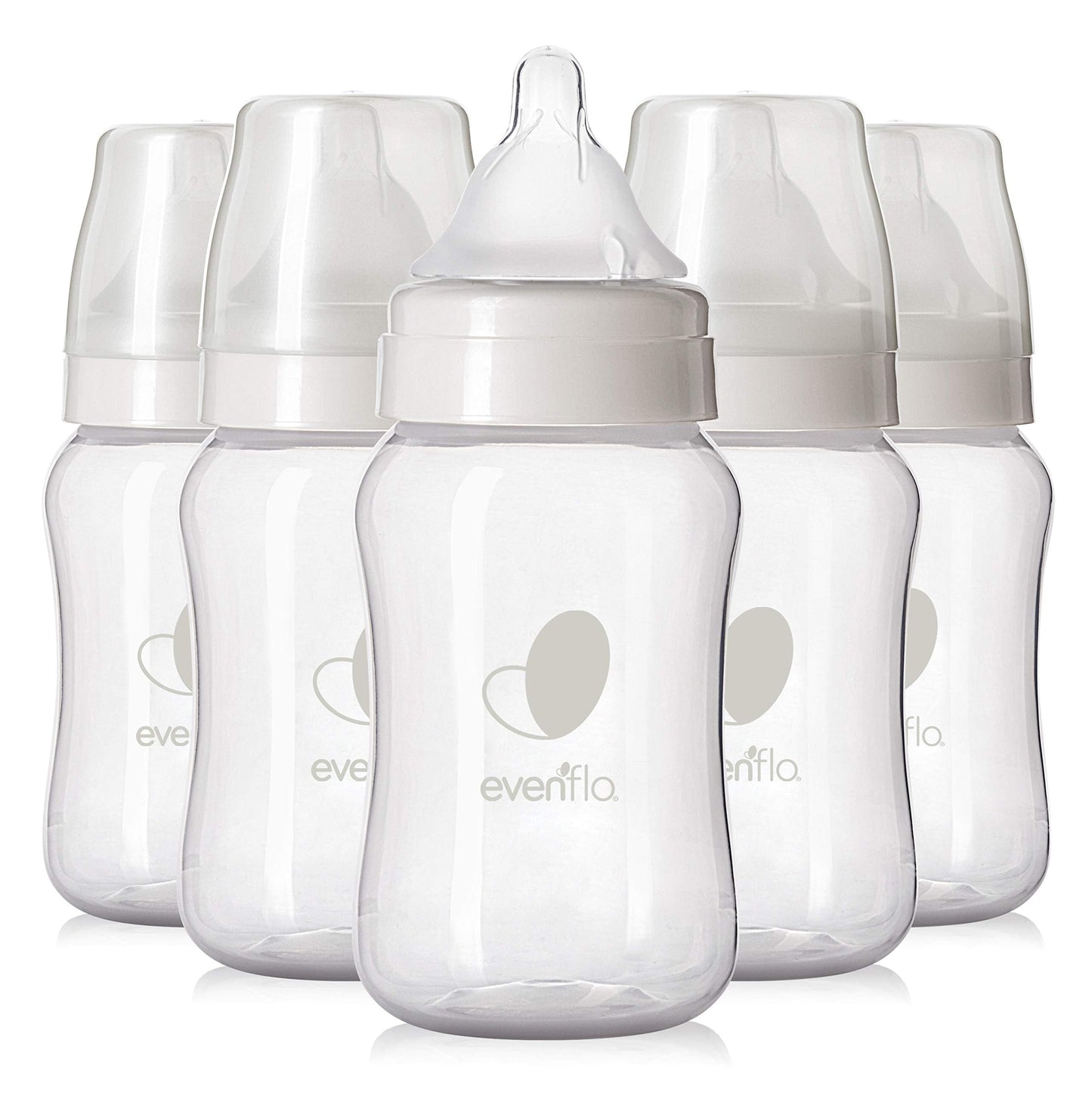 Evenflo Balance Plus baby bottle silicone nipple close up
