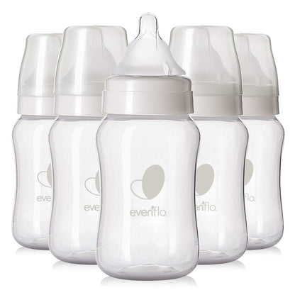Evenflo Balance Plus baby bottle silicone nipple close up