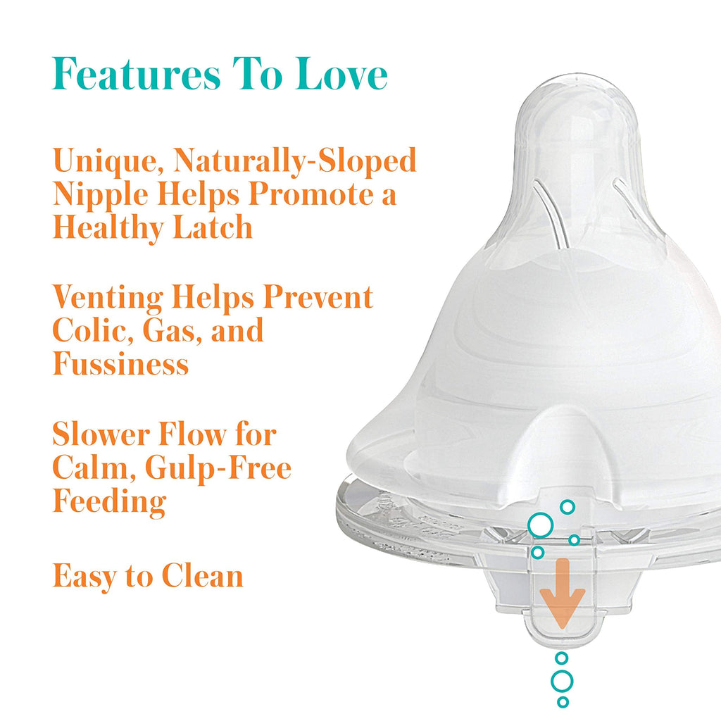Evenflo Proflo venting system components for easy cleaning