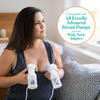 Evenflo Balance Plus bottle showing nine ounce measurement markings