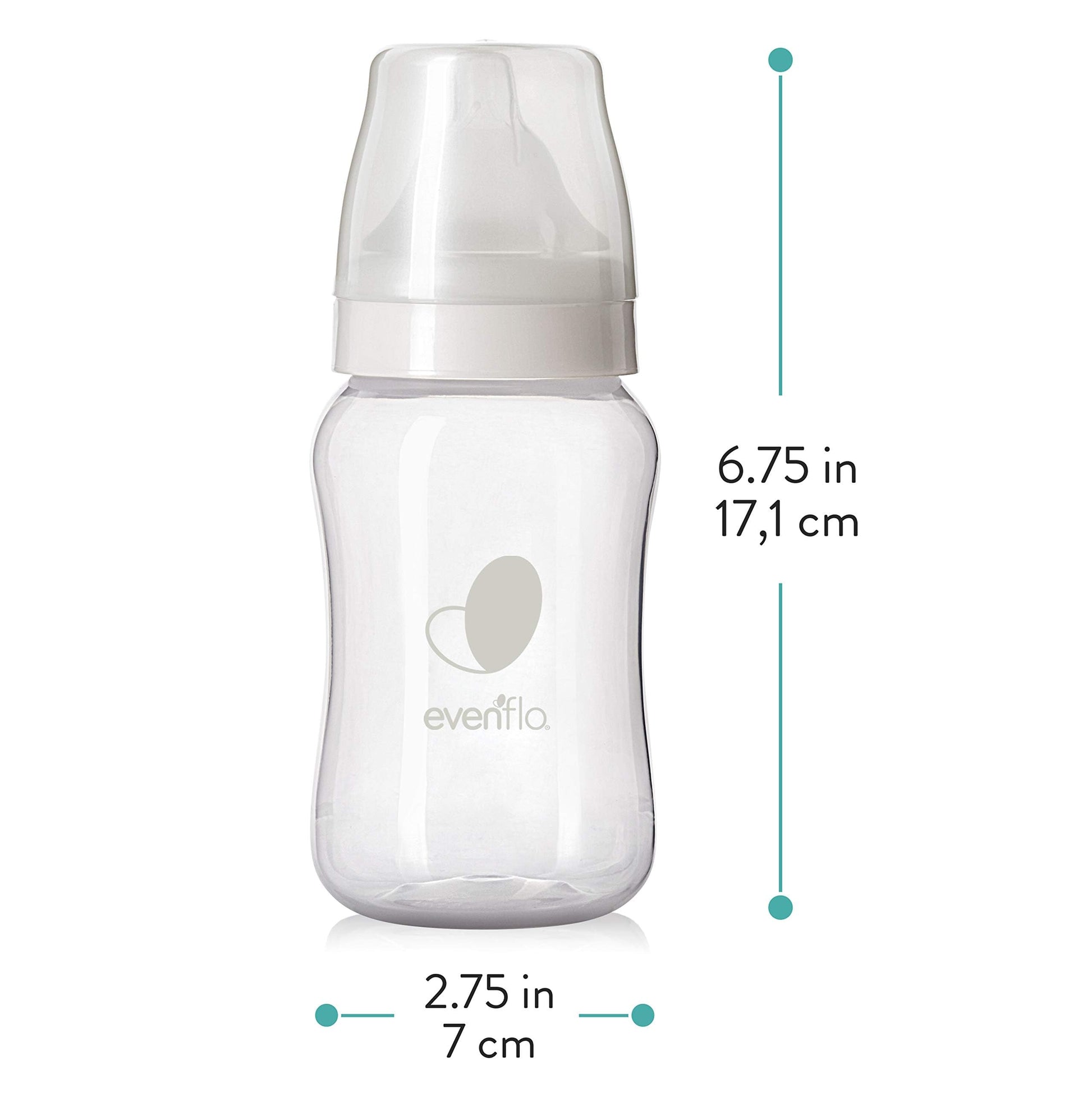 BPA-free Evenflo baby bottles for newborn and infant feeding