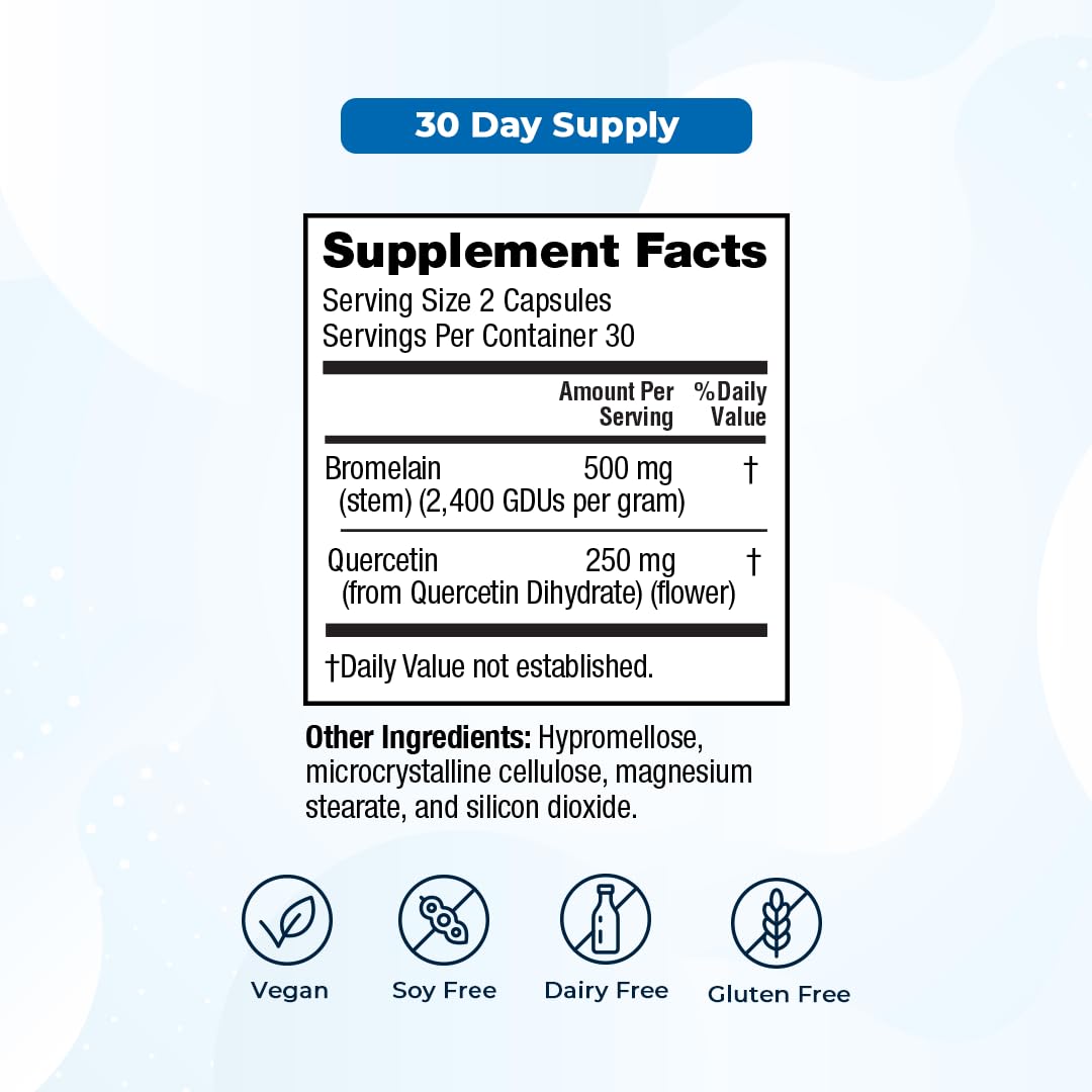 Close up of VitaMedica vegan supplement label for joint and muscle recovery