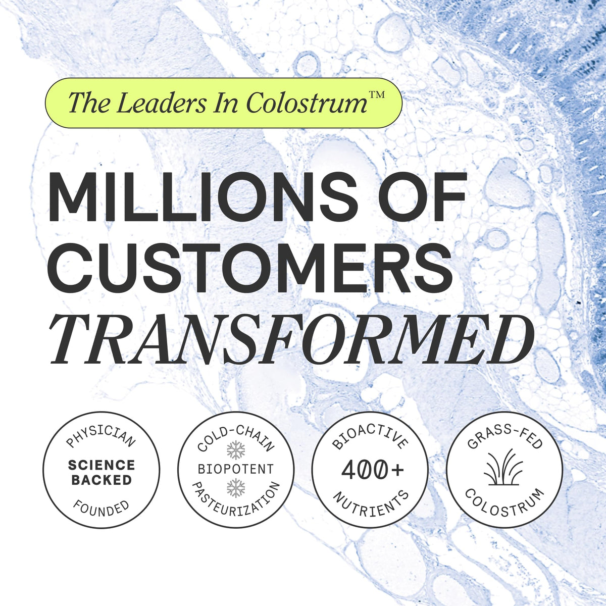 Armra bovine colostrum container nutrition facts overview