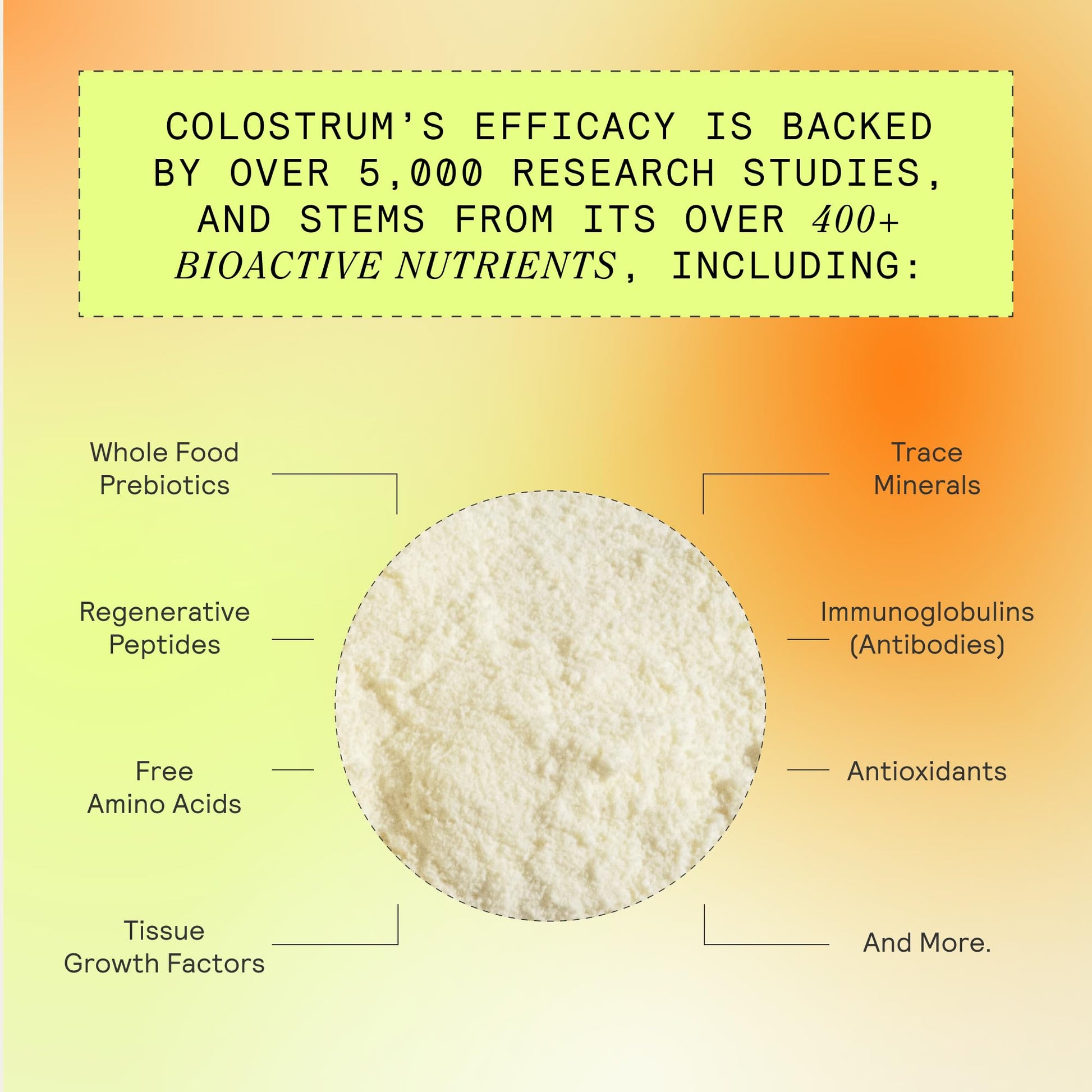 Armra Colostrum immune health supplement packaging