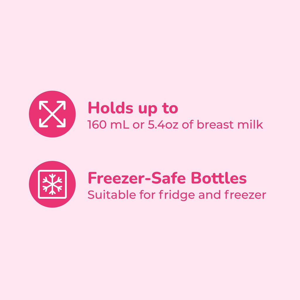 Authentic Spectra breast milk pump collection bottles