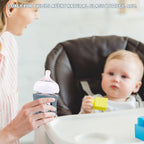 Dishwasher safe and heat resistant silicone sleeve pack for infants