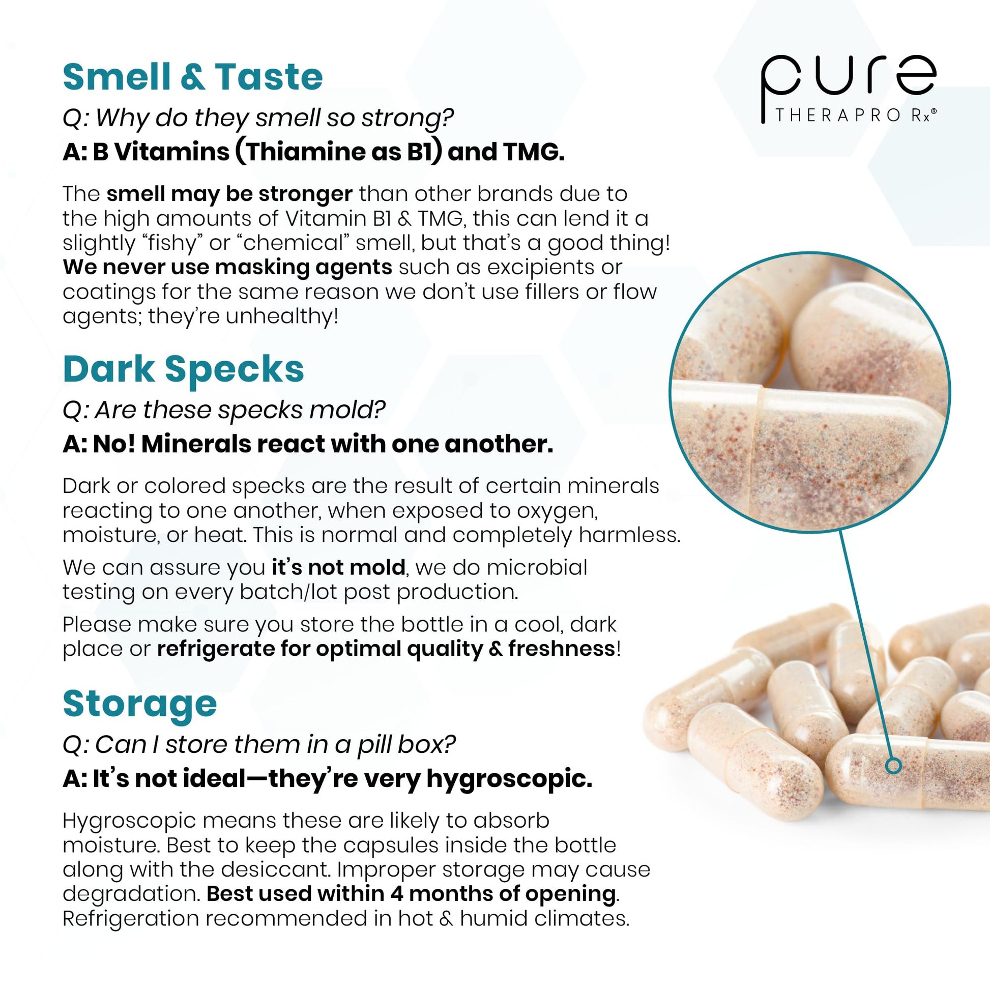 Pure Therapro Rx high-quality capsule supplement