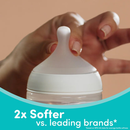 NUK Perfect Match 5 ounce feeding bottle showing anti colic vent details