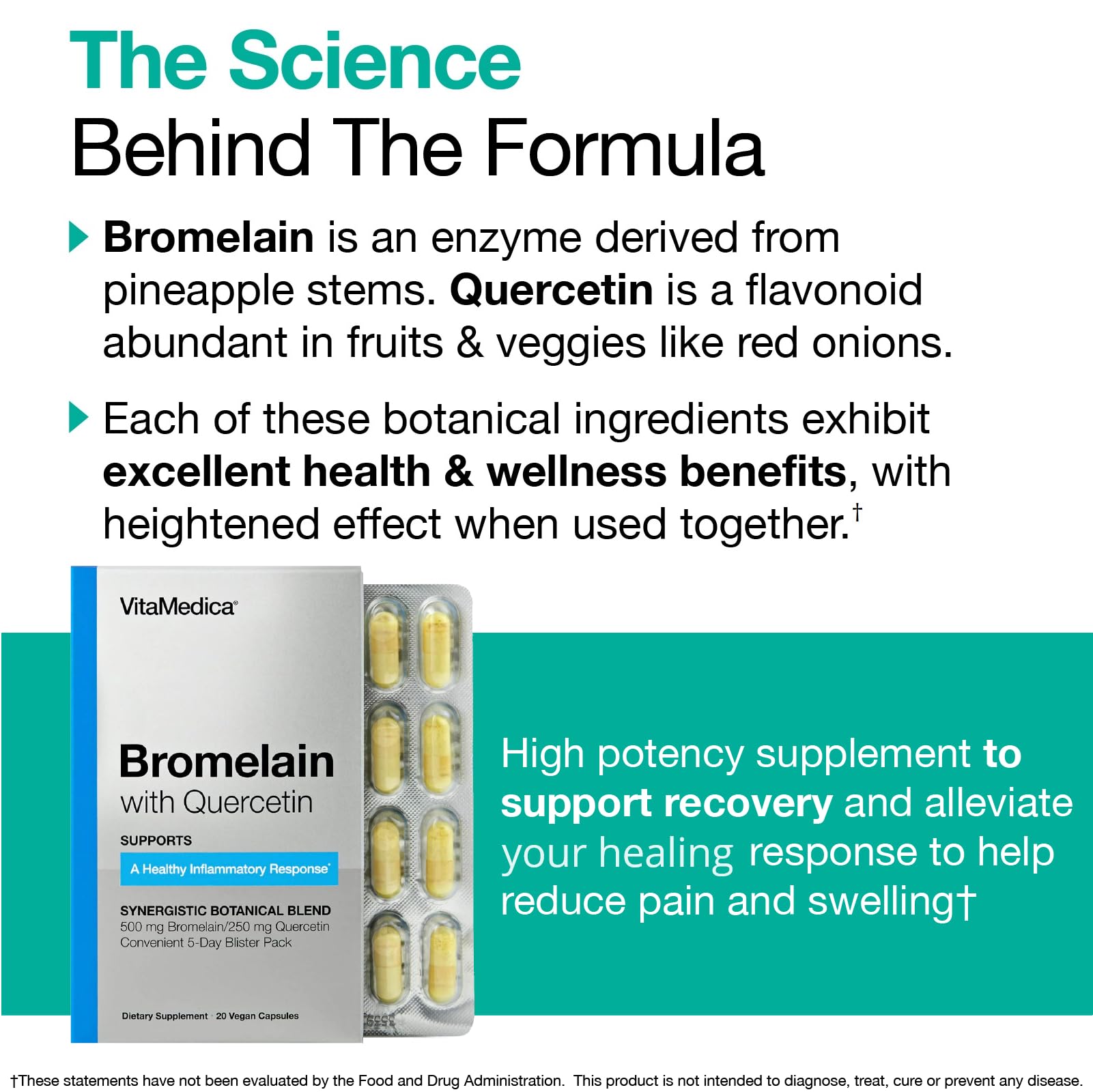 Authentic VitaMedica Arnica and Bromelain set