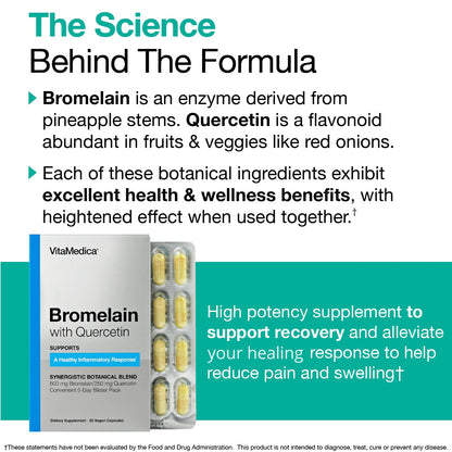 Authentic VitaMedica Arnica and Bromelain set