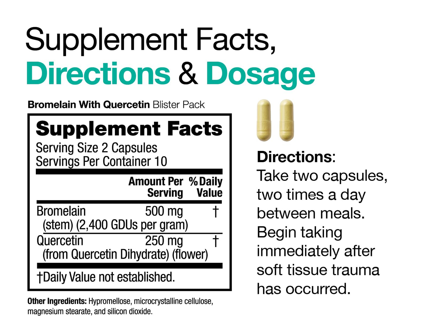 USA imported VitaMedica post-surgery healing support