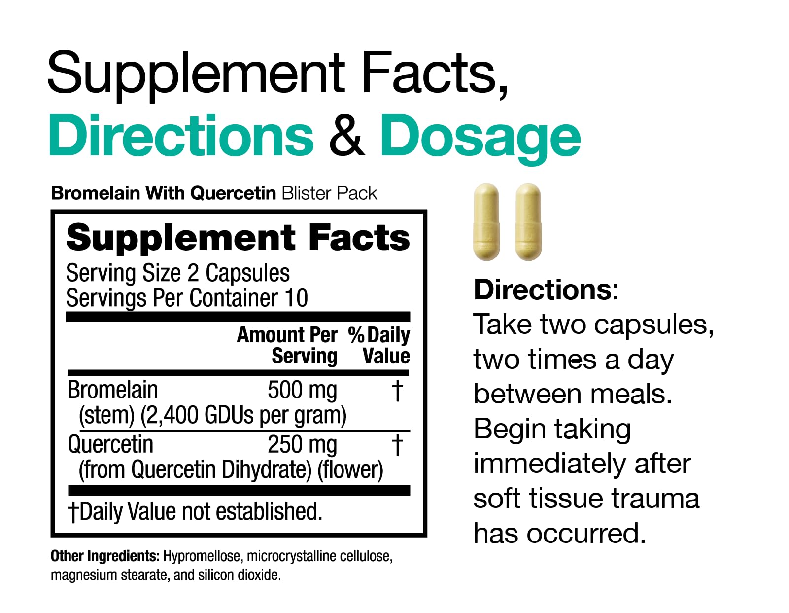 USA imported VitaMedica post-surgery healing support