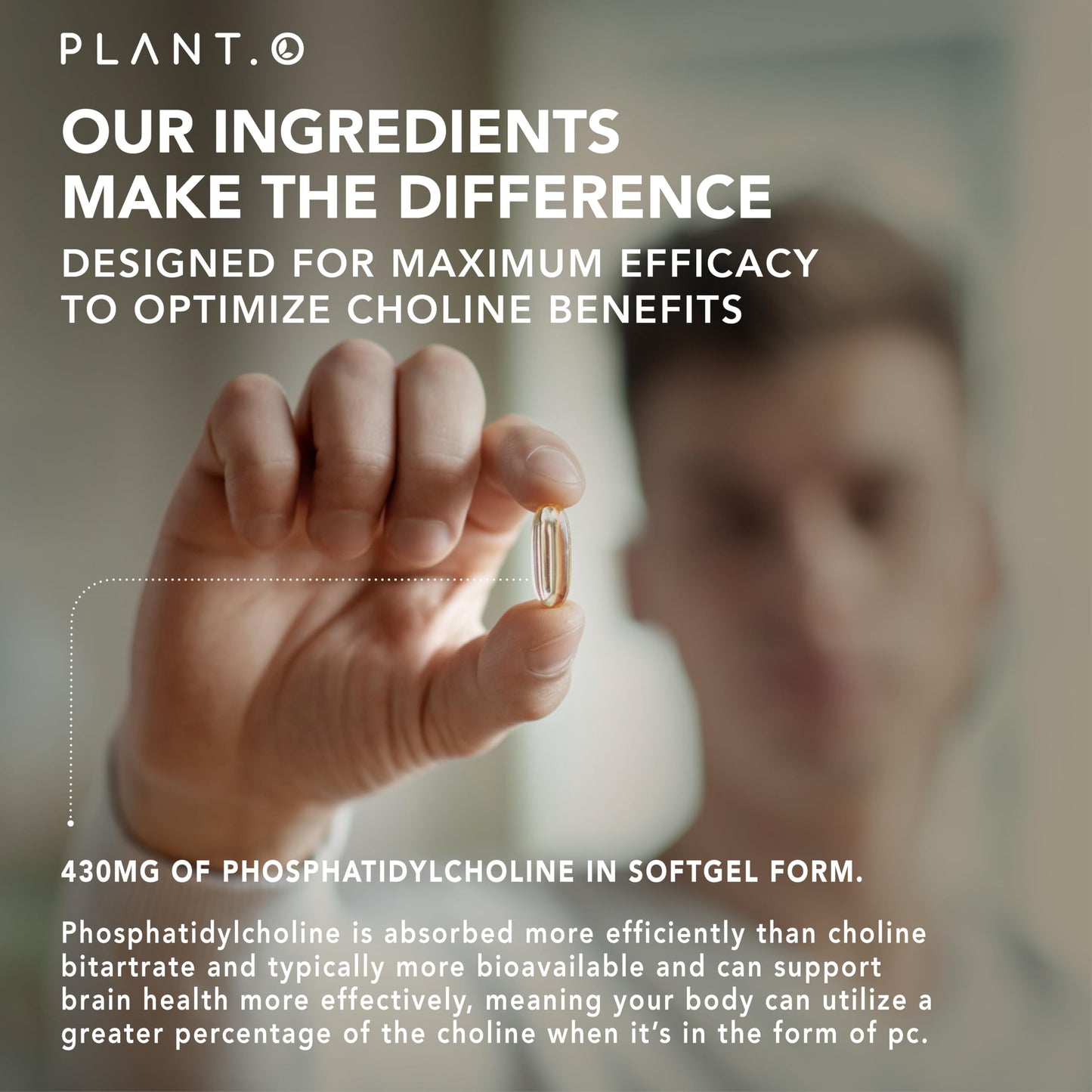Plant.O Nutrition cognitive support supplement packaging