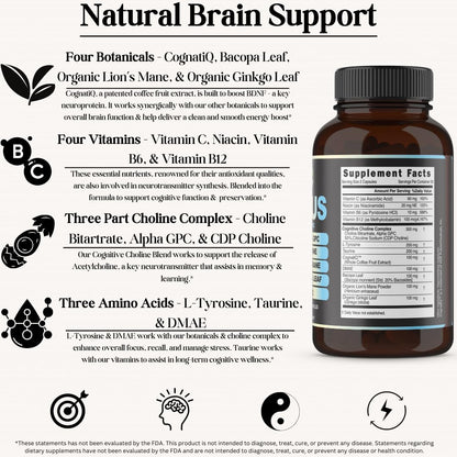 Inner Bounty 14-in-1 Nootropic supplement daily dosage guide