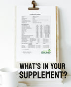 Side profile of Inner Bounty brain health capsules