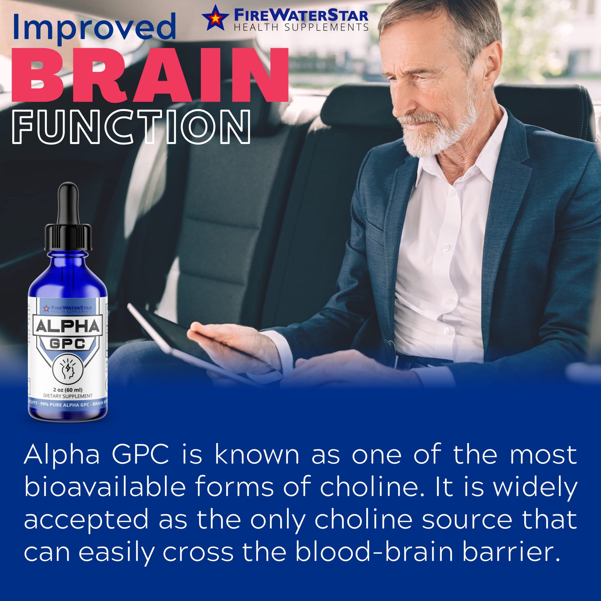 Side profile of Firewaterstar Alpha GPC liquid label