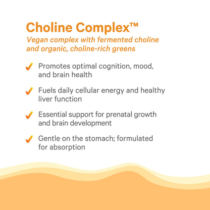 Pure Synergy Choline Complex nutritional supplement bottle