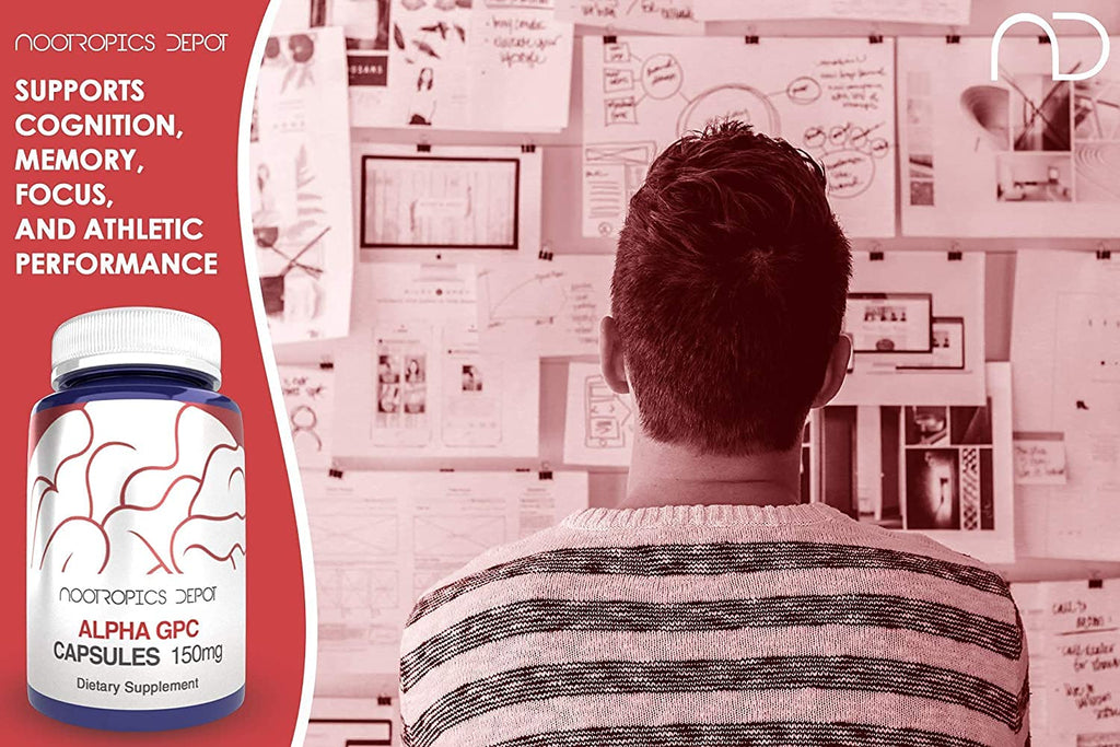 Nootropics Depot brain health supplement packaging back view