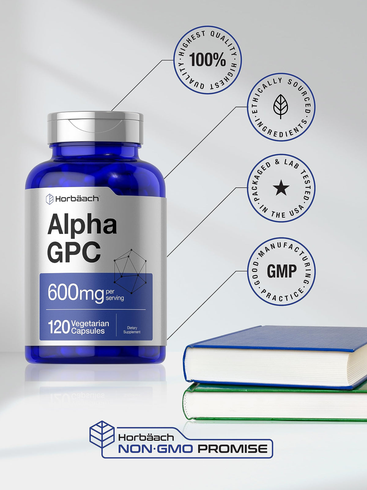 Horbäach cognitive support supplement side profile