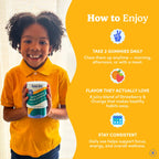 First Day kids attention and calm support supplement for school and study focus