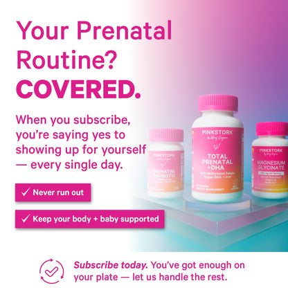 Authentic Pink Stork Choline for pregnancy