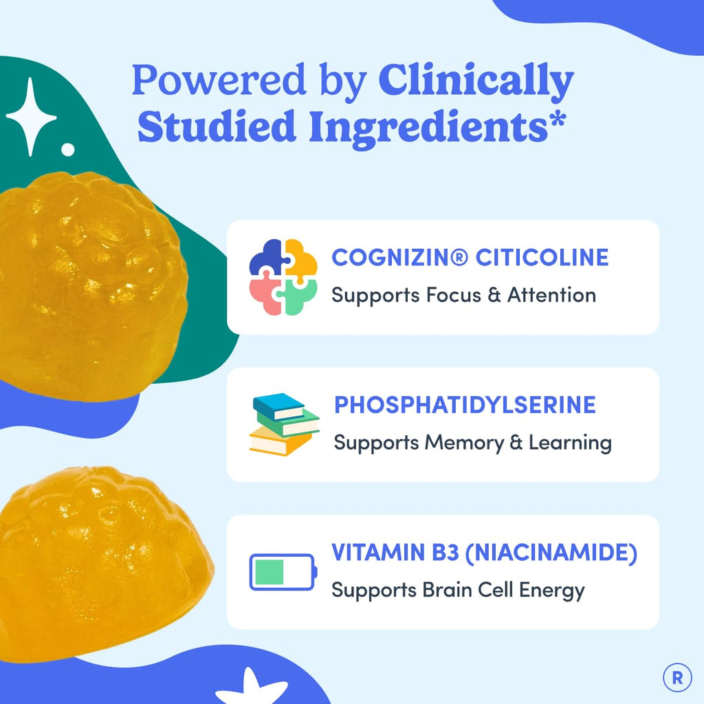 First Day clean vegan brain support supplement for teenagers aged 13 to 18