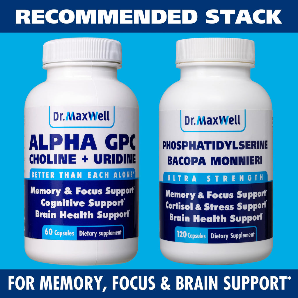 Dr. Maxwell brain support supplement capsule close up