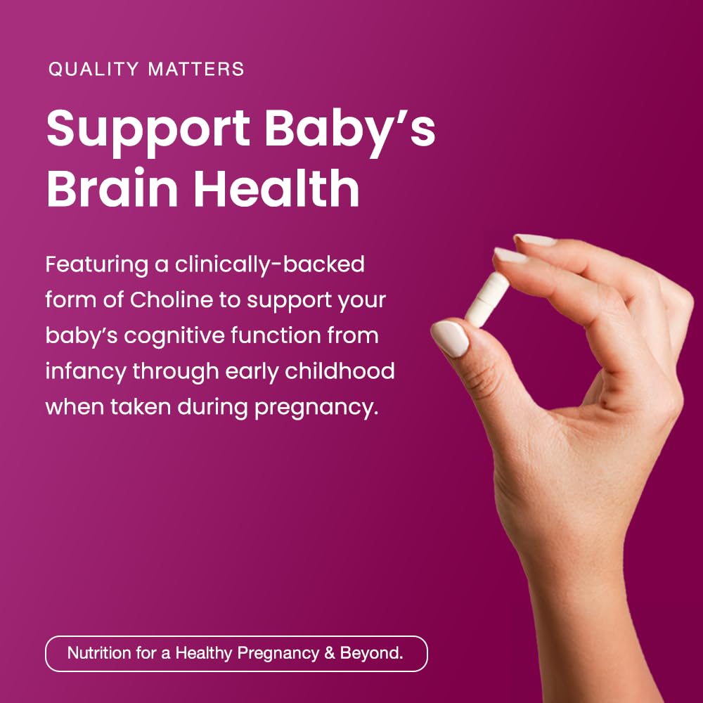 Authentic USA imported Mother's Promise Choline 120 count packaging