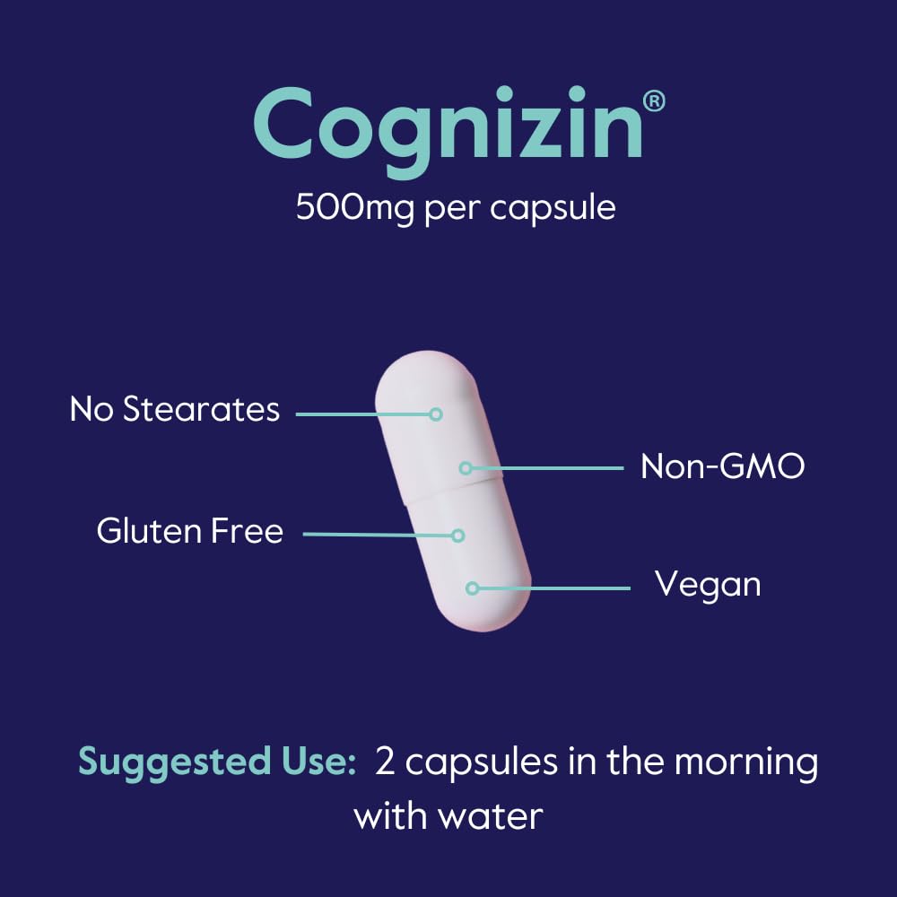 Bestvite Cognizin Citicoline 500 Milligrams capsules container lifestyle view
