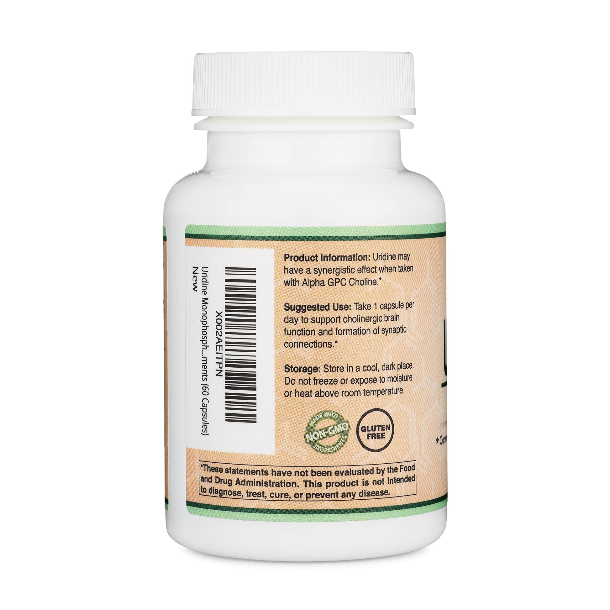 Authentic imported Double Wood Uridine Monophosphate packaging