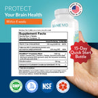 Sane MD Vitaae dietary supplement package nutritional label
