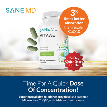 Premium Sane MD Vitaae cognitive and phlegm support supplement