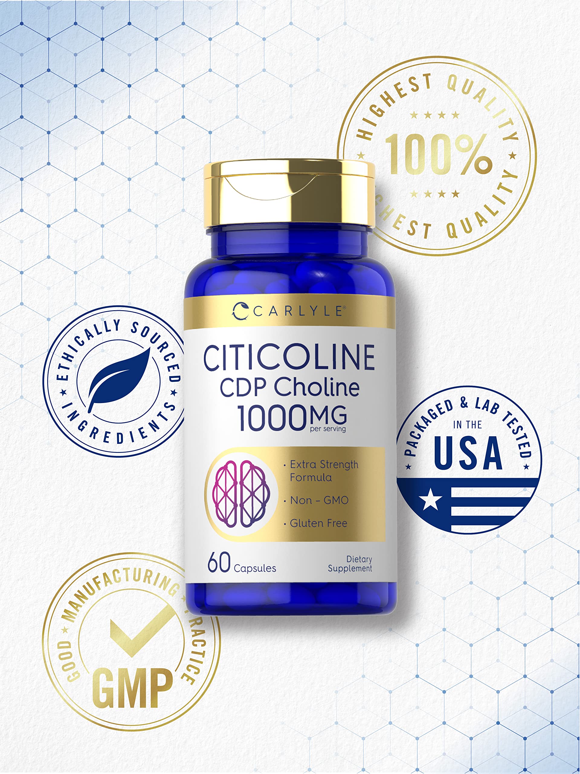 Carlyle Citicoline ingredients and nutrition facts