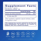 Pure Encapsulations Choline Bitartrate supplement facts label