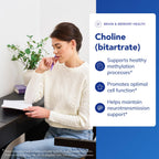 Pure Encapsulations Choline Bitartrate ingredients and usage instructions