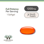Double Wood Supplements Phosphatidylcholine capsule texture closeup