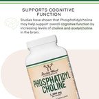 Double Wood Supplements Phosphatidylcholine ingredients side view