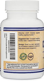 Double Wood Supplements CDP Choline packaging box view