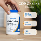 Nutricost 120 capsule bottle back label view