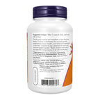 Now Foods Choline and Inositol capsules side angle bottle view